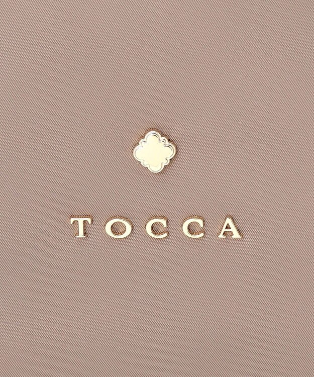 TOCCA 【撥水・A4サイズ対応】BLOOMING BUD NYLONBAG ナイロンバッグ ベージュ系