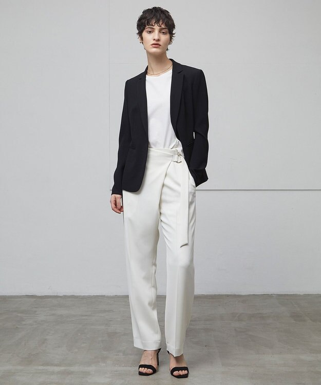 BEIGE， 【洗える】CINDY / テーラードジャケット Black