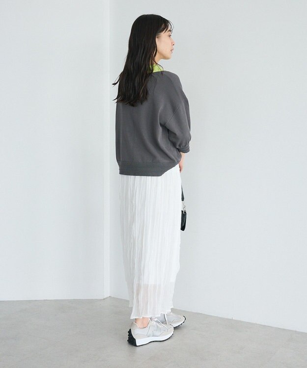 CRAFT STANDARD BOUTIQUE シアーワッシャースカート White