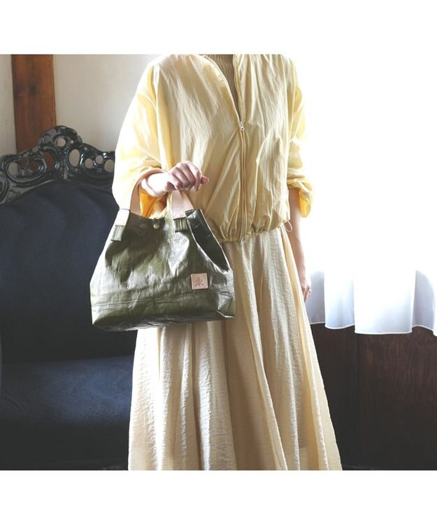 Regalo Felice 【軽量 / 2way / フォルムも変えられる】トート小 / REGALO KA(カーキ)