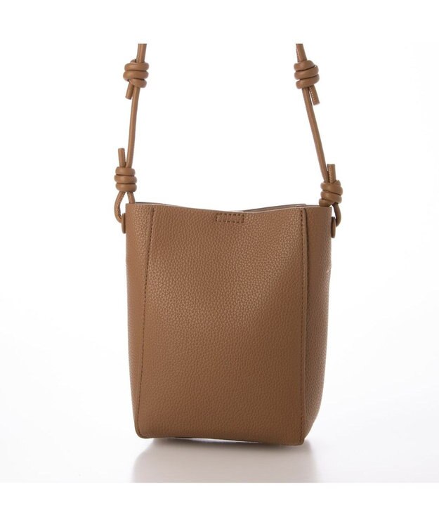 UNBILLION カシュカシュ cachecache / 縦型ミニショルダー キャメル