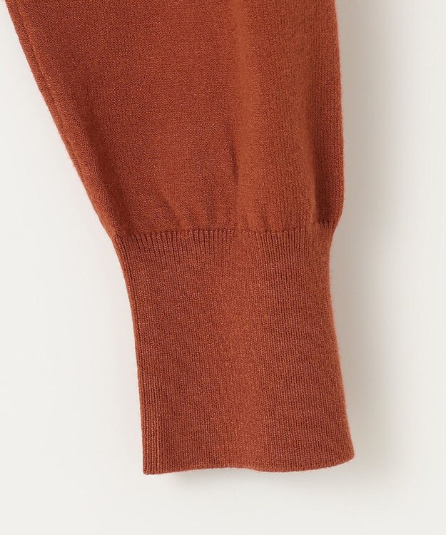 JOSEPH ABBOUD 【チクチクしない/イージーケア】SNOWYタートルネックニット オレンジ系