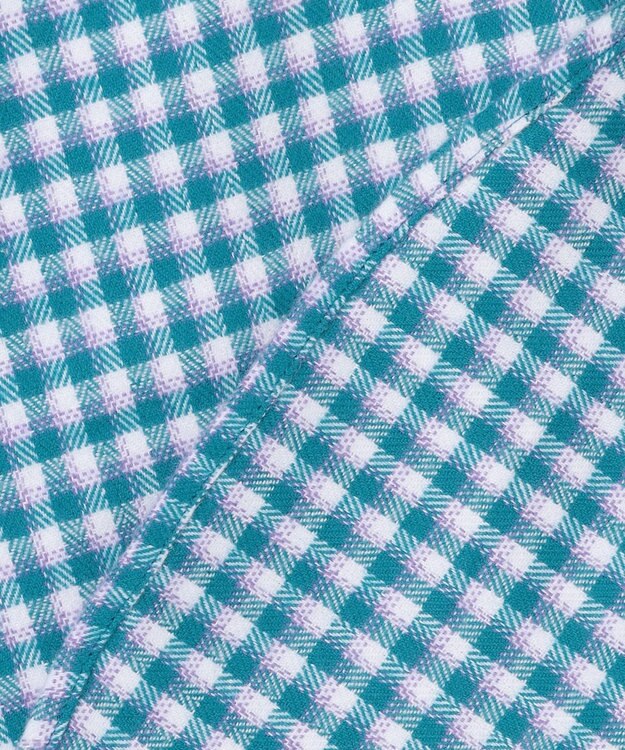 UNFILO MENS 【男女兼用】クリーンチェック ネルシャツ ブルーチェック