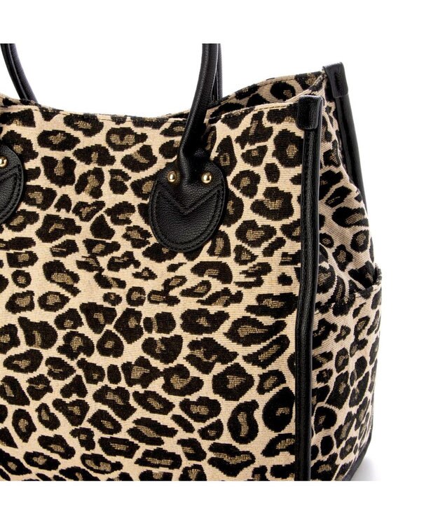 UNBILLION カシュカシュ cachecache / ジャガードスクエアトート レオ