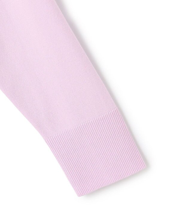 UNFILO マイビューティニット Vネック ライラック