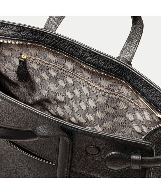 GOTAIRIKU 【ETIAM】シュリンク サイドベルトブリーフケース《Unite》 ブラック系