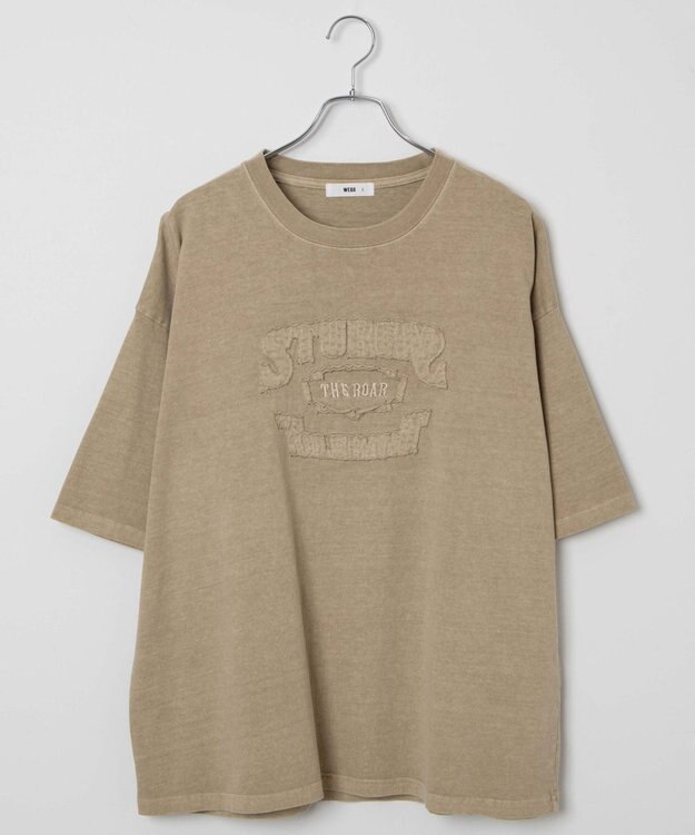 WEGO ピグメントダメージアップリケT（S） ベージュ