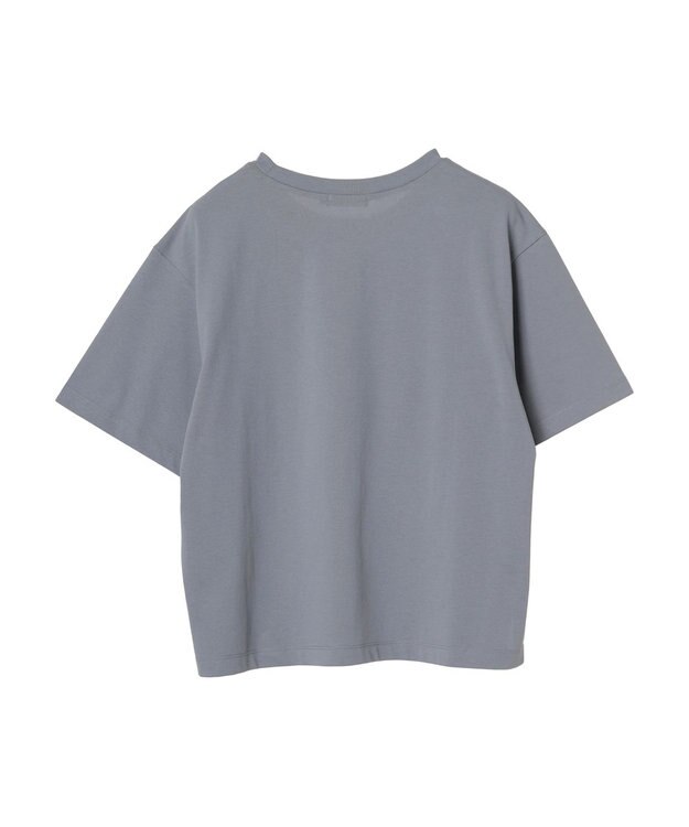 earth music&ecology ＢＯＸ　Ｔシャツ Blue