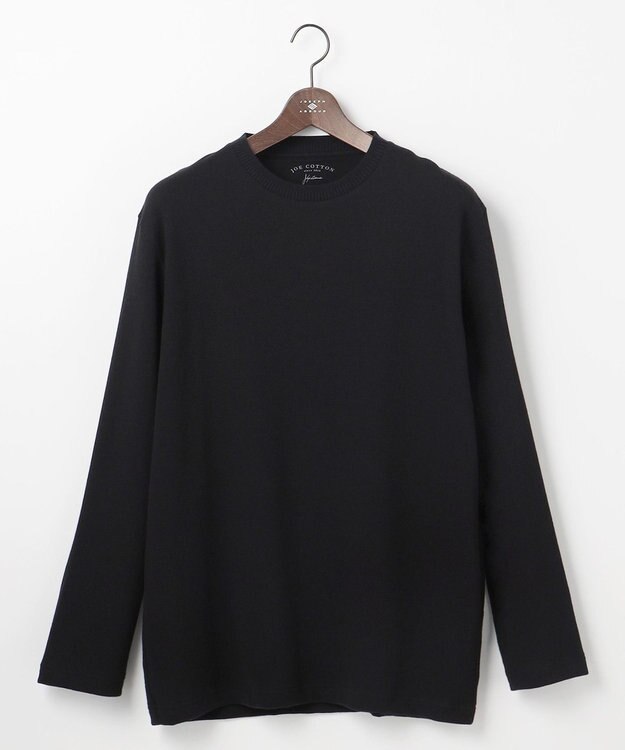 JOSEPH ABBOUD 【キングサイズ・オリジナルオーガニックコットン使用/サスティナブル/伸縮/保形性】JOE COTTON ワッフル クルーネックＴシャツ