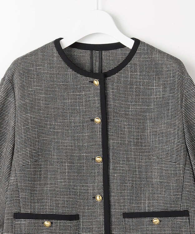 自由区 L ライトカラミライト ジャケット モノトーン