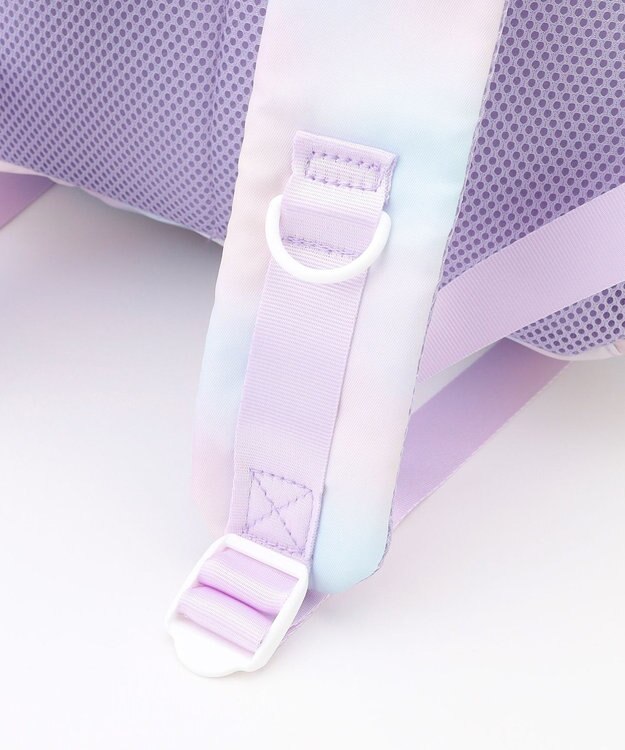 ANY KIDS 【A4サイズ収納可能】リボン×ハートリュック オーロラ