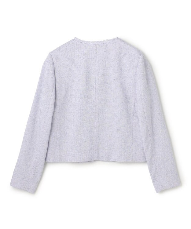 TOCCA FROST MIST TWEED ジャケット ライラック系5
