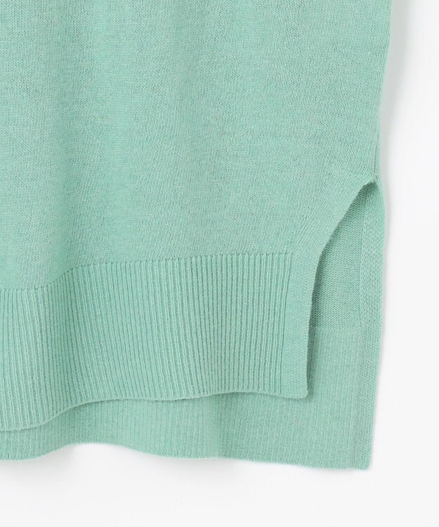 ANY L 【手洗い可】イタリーヤーンウールカシミヤミックスプルオーバー ミント