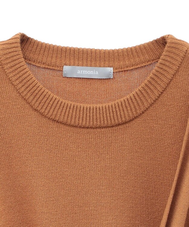 Green Parks armonia．ツイストレイヤードプルオーバー Camel