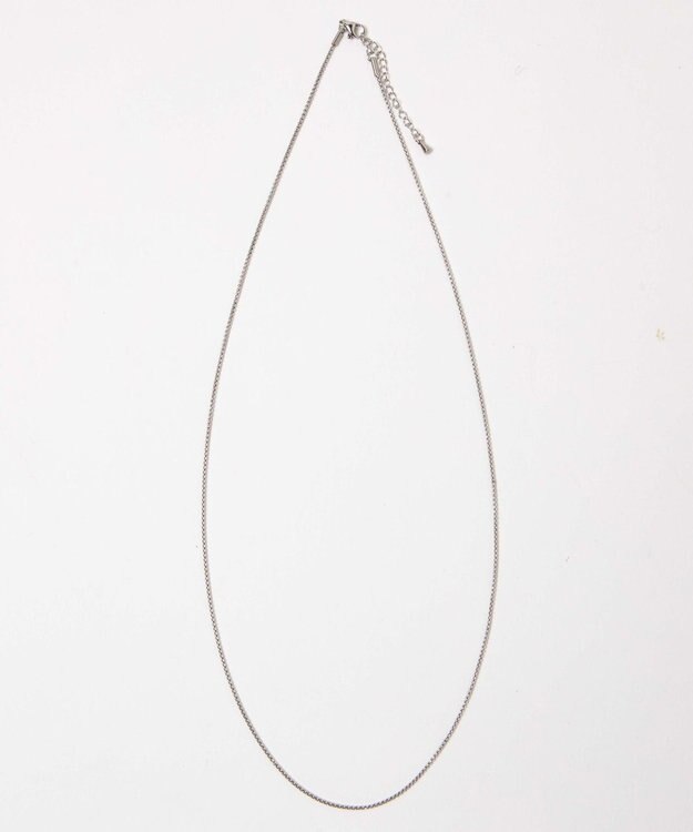 WEGO ステンレスシンプルチェーンネックレス60㎝ 柄2
