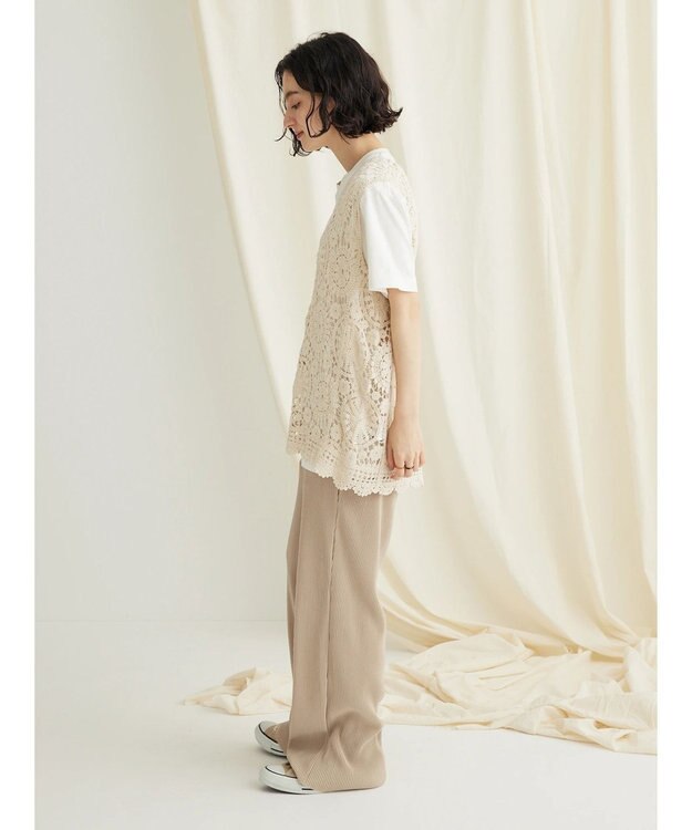 CRAFT STANDARD BOUTIQUE レースベスト Ivory