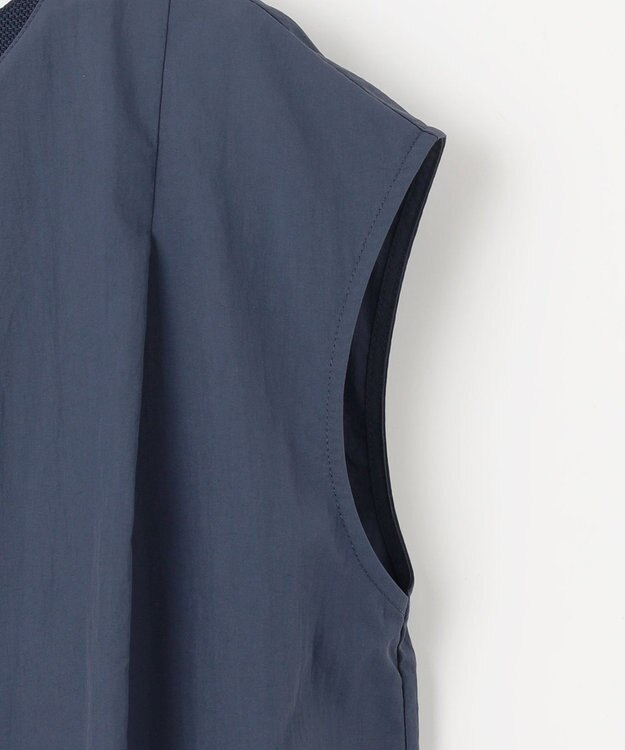 ANY SIS L 【撥水・UVカット】ウォーターサイド ワンピース ダルブルー