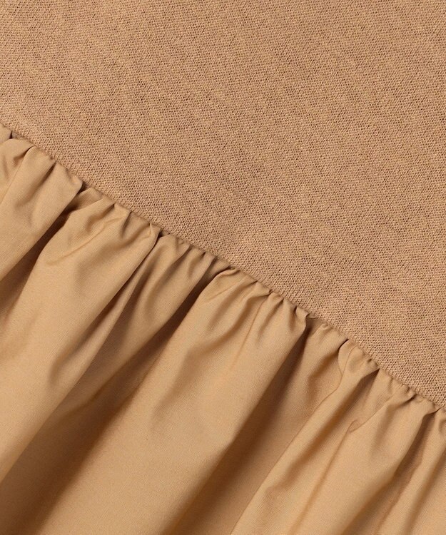 組曲 KIDS 【110-140㎝】ビスチェドッキング Tシャツ ベージュ