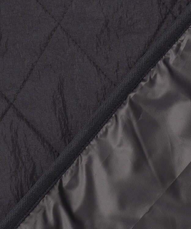 JOSEPH ABBOUD MOUNTAIN 【サステナブル/中綿/軽量/北陸ファブリック】ライトナイロンワッシャーブルゾン ブラック系