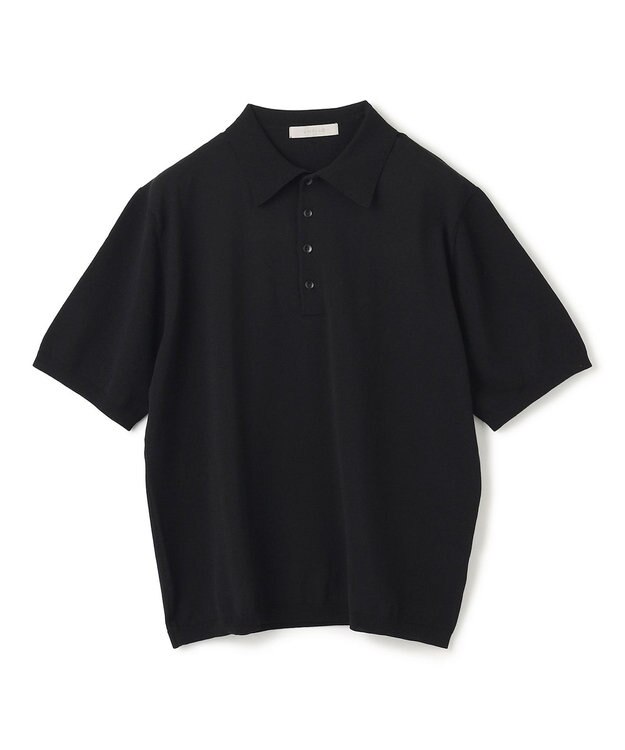 UNFILO MENS スゴ機能美 ニット ポロシャツ【ギフトにもおすすめ】 ブラック