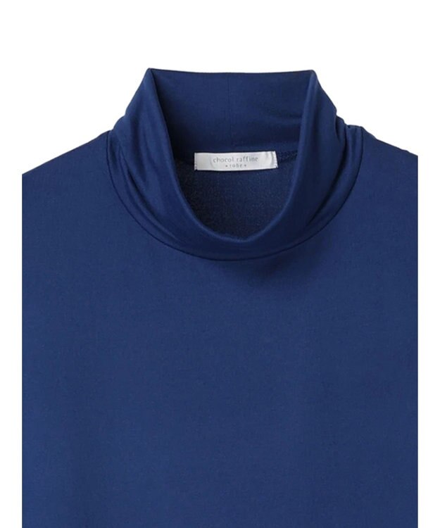 Green Parks 吸湿発熱タートルカットソー Blue