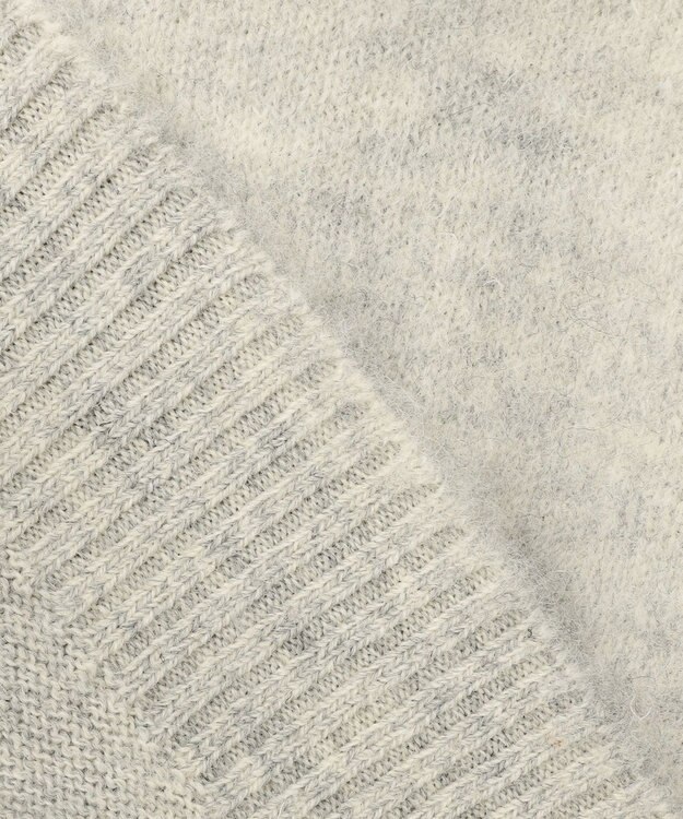 J.PRESS MEN 【J.PRESS ORIGINALS】Shaggy Dog Crew Neck Sweater / Japan Made アイボリー系