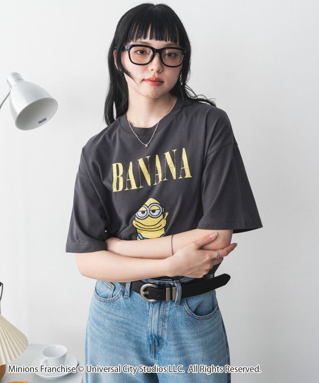 WEGO 【ミニオン / E.T. / バック・トゥ・ザ・フューチャー / デロリアン/ユニセックス着用ITEM/SMLサイズ展開】キャラクターズグラフィックT3（SS） 柄1