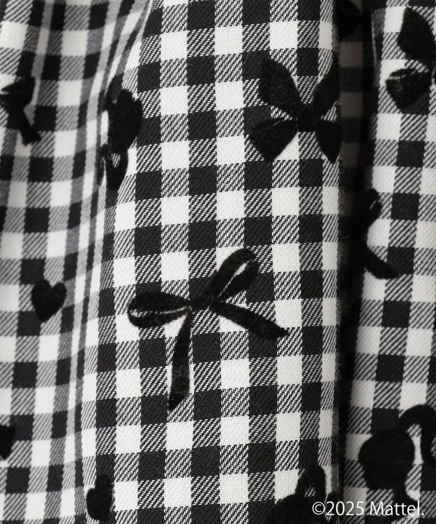 ANY KIDS 【Barbie(TM)】リバーシブルスカート ブラック