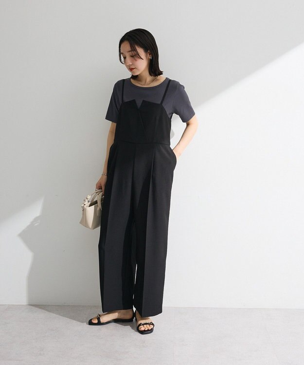 Green Parks サロペット Black