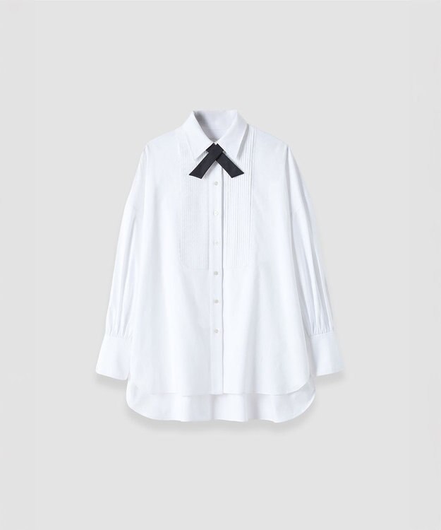 JOSEPH コットンシャーティング White