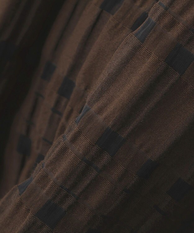 AMERICAN HOLIC シアーチェックビスチェ Brown