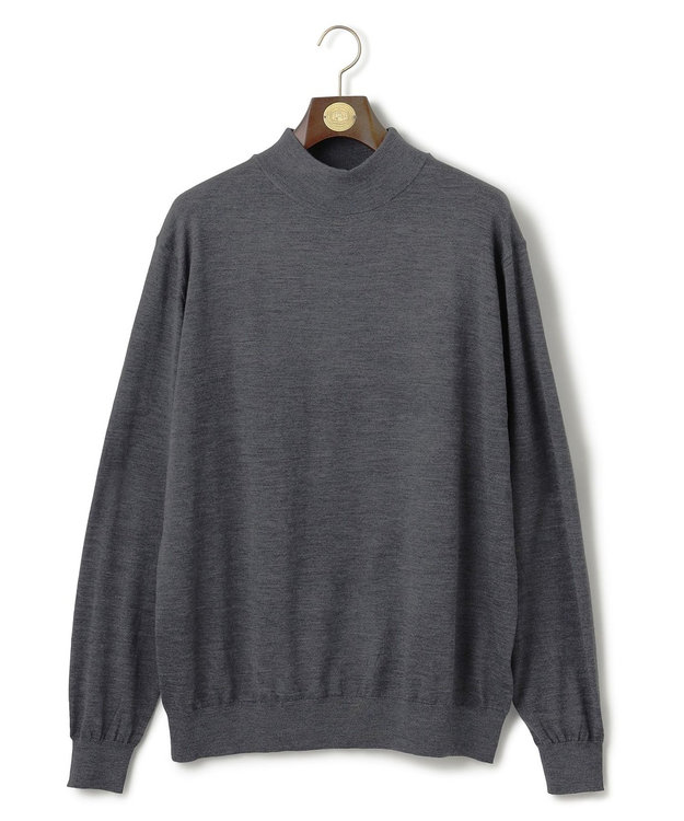 KING SIZE】【WEB限定】オメガツイスト ハイゲージ モックネックニット