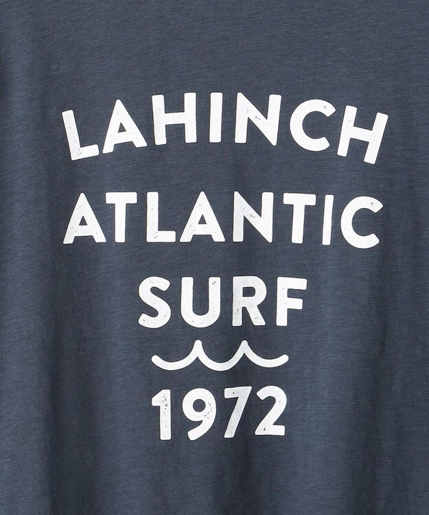 JOSEPH ABBOUD MOUNTAIN 【SPACE・オーガニックコットン】ロゴＴシャツ ネイビー系