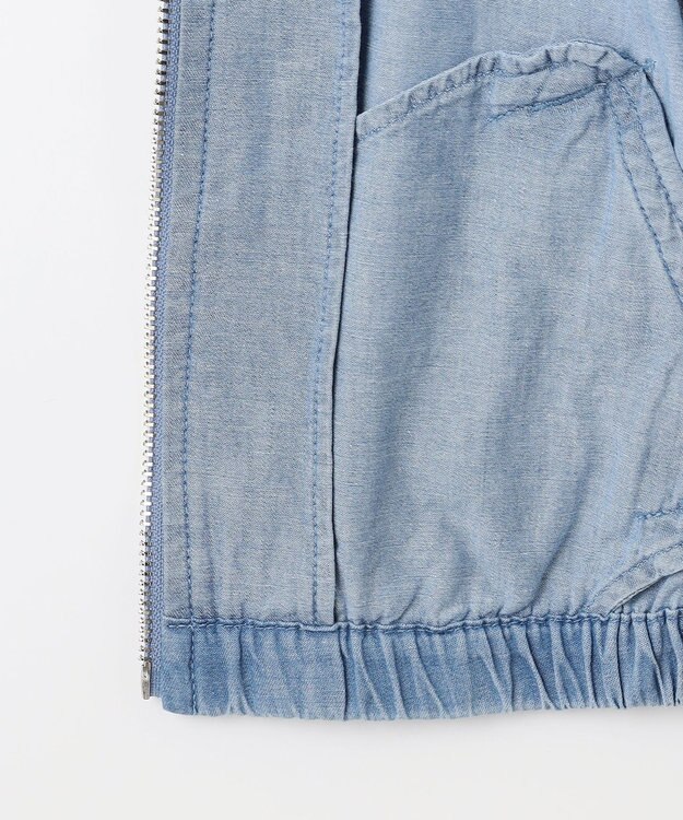 ANY KIDS セーラーカラーブルゾン ブルー