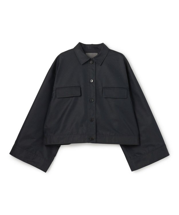 uncrave チノギャバジン ブルゾン ネイビー