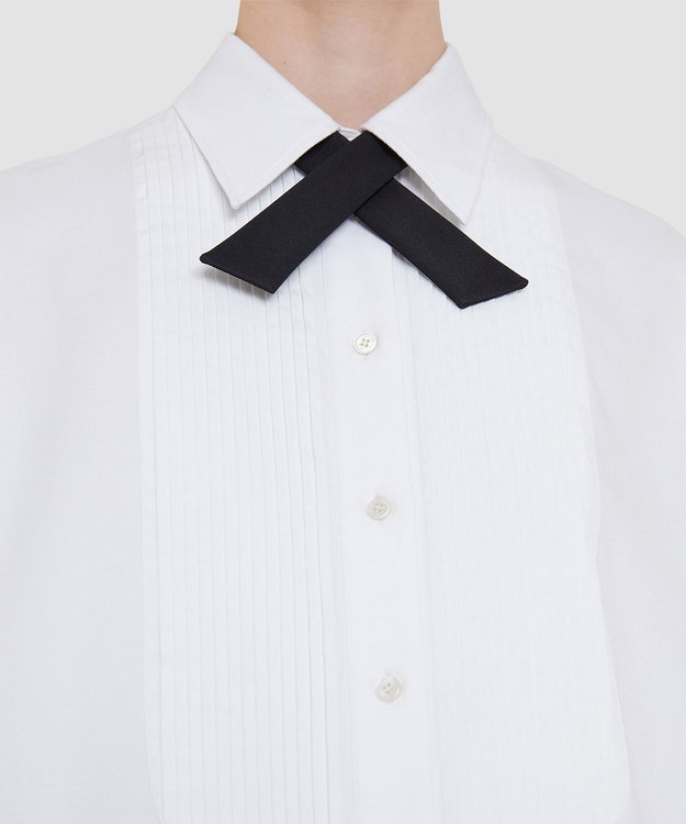 JOSEPH コットンシャーティング White