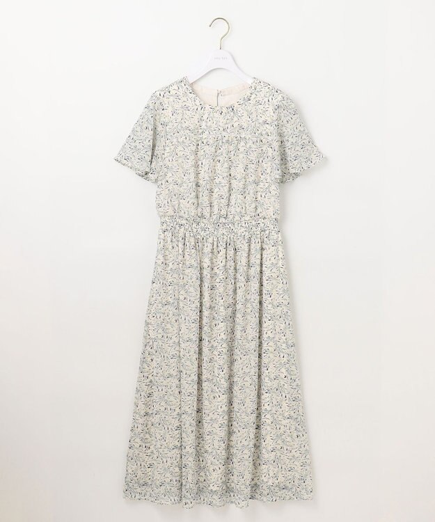 ANY SIS 【洗える】プチフルール ワンピース アイボリー系