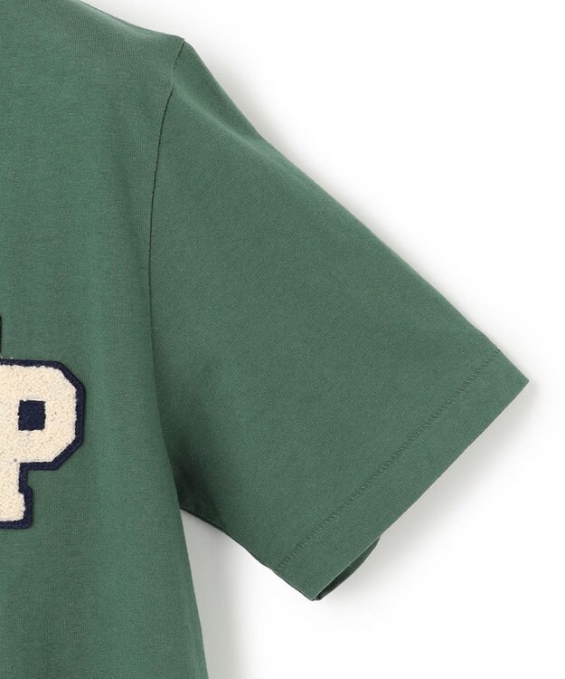 J.PRESS MEN J.PRESS サガラワッペンTシャツ グリーン系