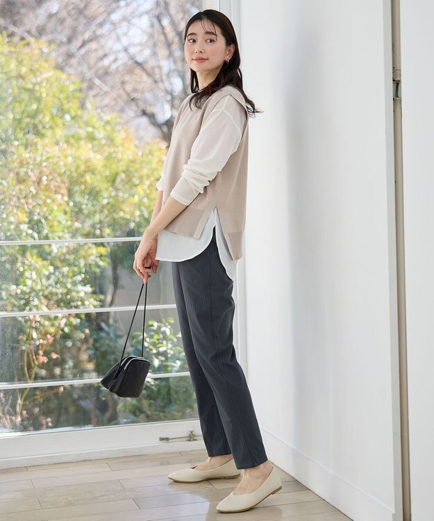 ANY 走れるポインテッドパンプス エクリュ