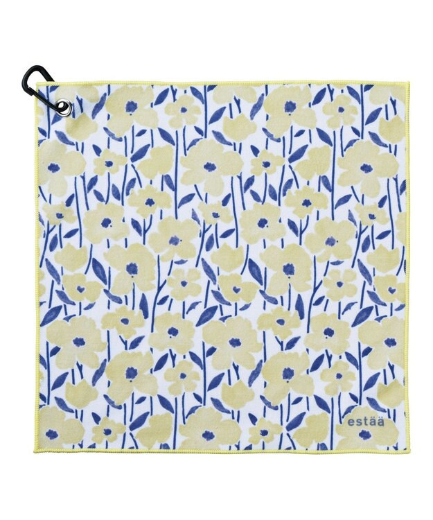 MOONBAT エスタ (estaa) くっつきタオル ダンシングフラワー イエロー