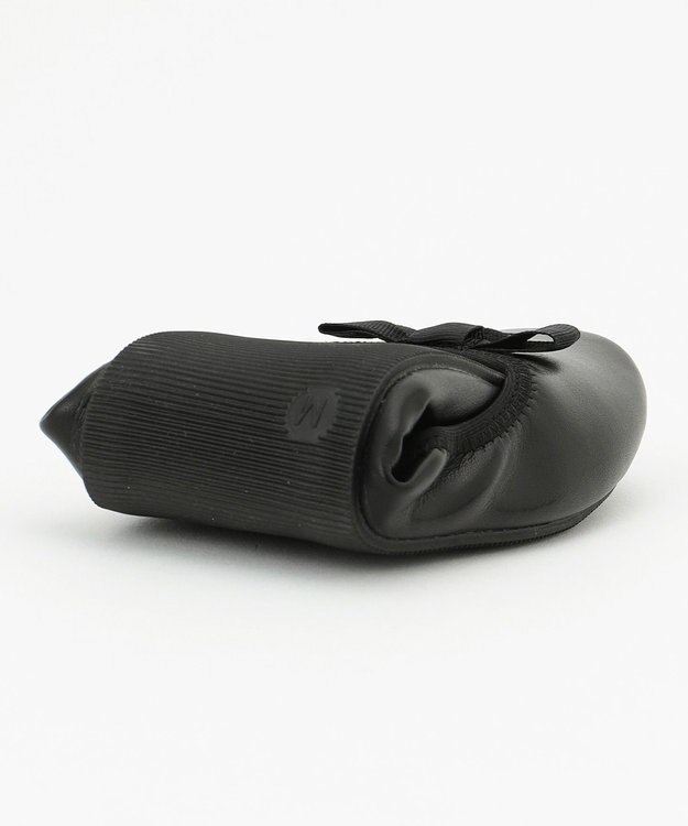 ANY 【トートバッグ付き】コンパクトリボンスリッパ ブラック