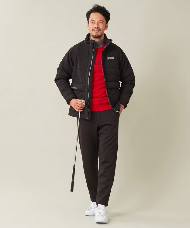 23区GOLF 【MEN】ボンディングジャージー ブラック系