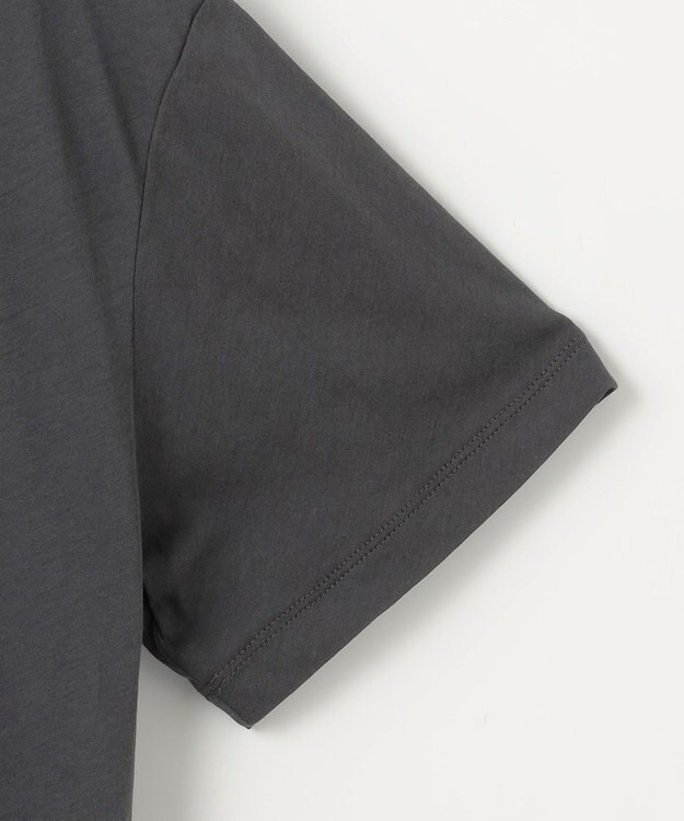 23区 【SLOW/WEB限定】シアーツイストシングルジャージー Tシャツ グレー系