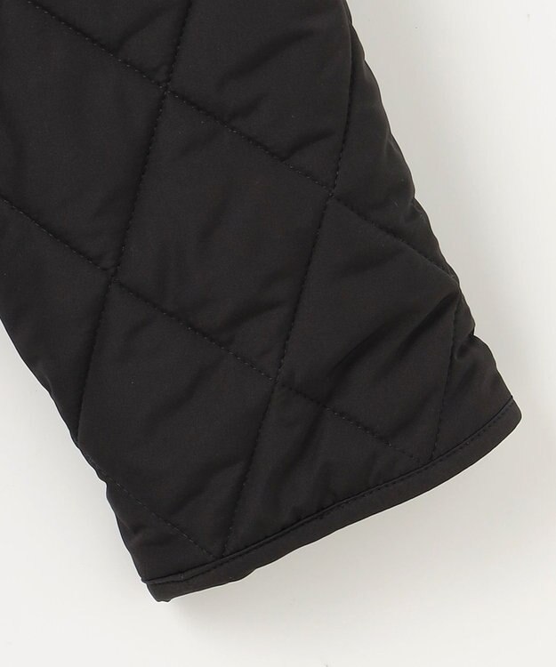 ANY SIS L 【撥水】キルティングジップ アウター ブラック