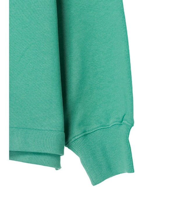 AMERICAN HOLIC ハーフＺＩＰ裏毛チュニック Green