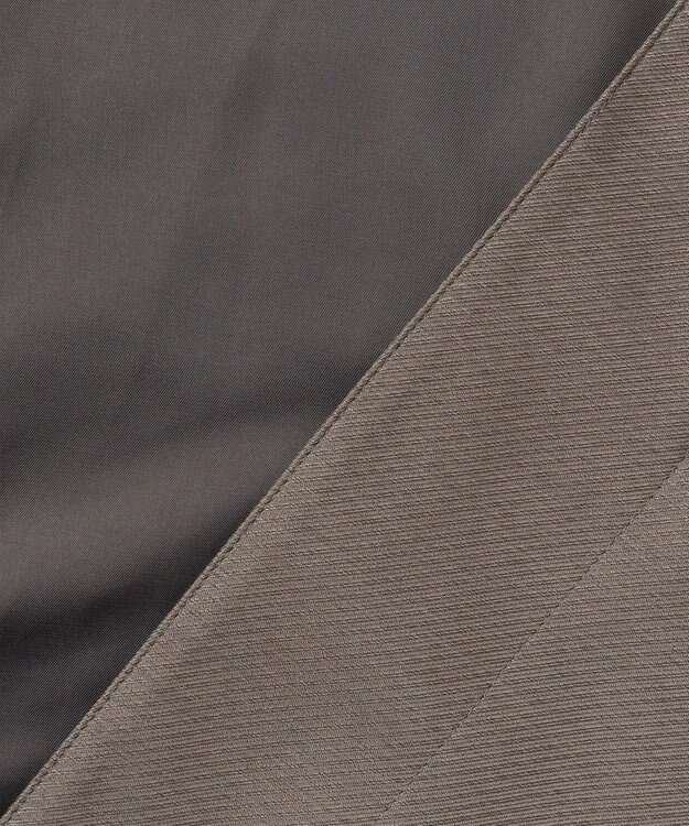 GOTAIRIKU 25年新作/3シーズン対応【防水/軽量/シワになりにくい】メランジカルゼ ステンカラーコート_無地 ベージュ系