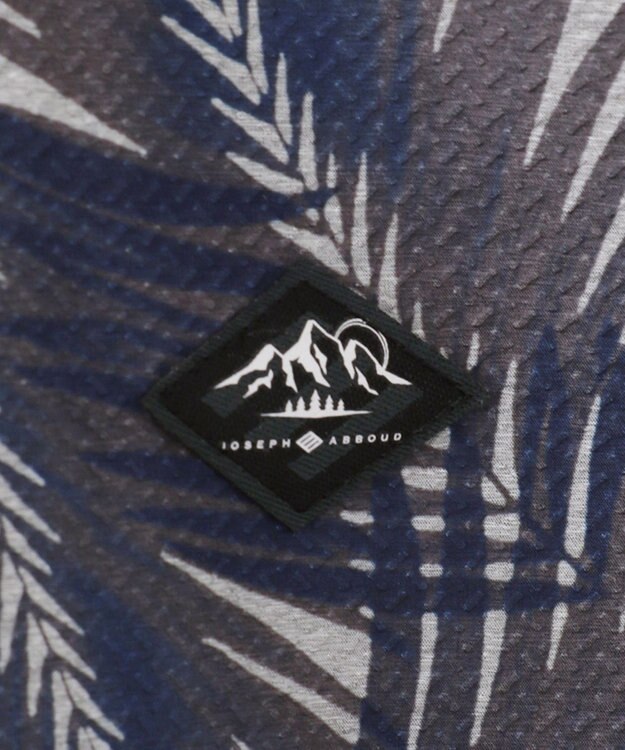 JOSEPH ABBOUD MOUNTAIN 【UNISEX】3Dエンボスリーフ パーカー ライトグレー系6