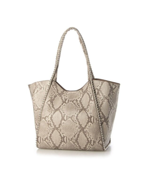 UNBILLION cachecache ボールチェーン2wayトートバッグ パイソン