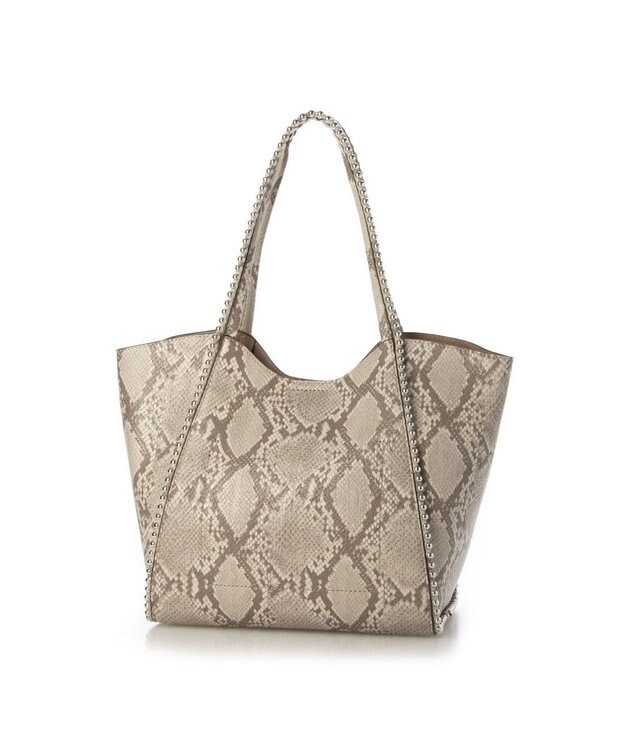 UNBILLION cachecache ボールチェーン2wayトートバッグ パイソン