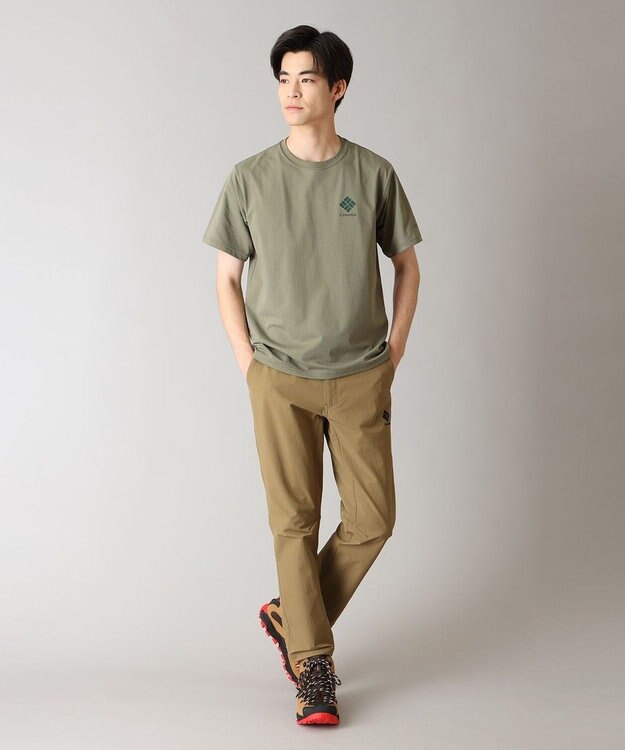 Columbia Columbia/ ワイルドステップパスグラフィックショートスリーブTシャツ /コロンビア Stone Green